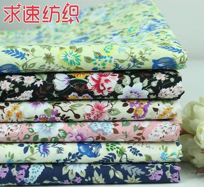 现货批发全棉平纹133*72府绸面料 从里布到服装面料的百变小碎花